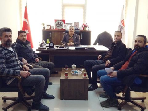 ERZİNCAN DAMIZLIK SIĞIR YETİŞTİRİCİLERİ BİRLİĞİNE İADEİ ZİYARETTE BULUNDUK