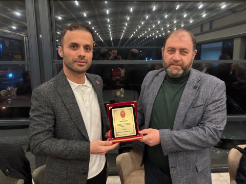 ÖNCEKİ TARIM İL MÜDÜRÜMÜZ VET.HEK. SN.MURAT ŞAHİN İÇİN DÜZENLENEN VEDA YEMEĞİNE KATILIM SAĞLADIK