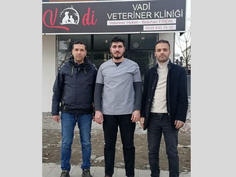 KLİNİSYEN MESLEKTAŞIMIZ VETERİNER HEKİM BATUHAN FINDIK'I ZİYARET ETTİK