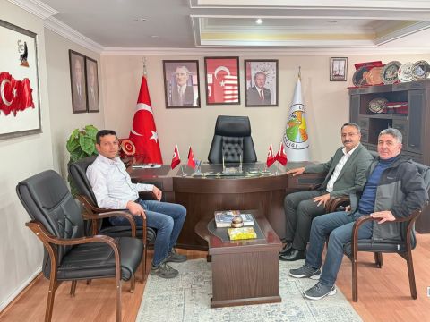İLİÇ BELEDİYE BAŞKANI SAYIN MEHMET ELÇİ'Yİ ZİYARETTE BULUNDUK