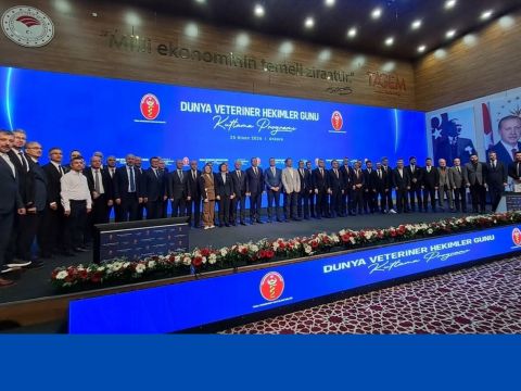 TVHB TARAFINDAN DÜNYA VETERİNER HEKİMLERİ GÜNÜ PROGRAMI 25 NİSAN TARİHİNDE ANKARA'DA GERÇEKLEŞTİ