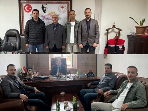 ERZİNCAN TARIM VE ORMAN İL MÜDÜR YARDIMCILARIMIZ SN.SERKAN KÜTÜK VE SN.ÖZCAN TEKİN'İ ZİYARET ETTİK