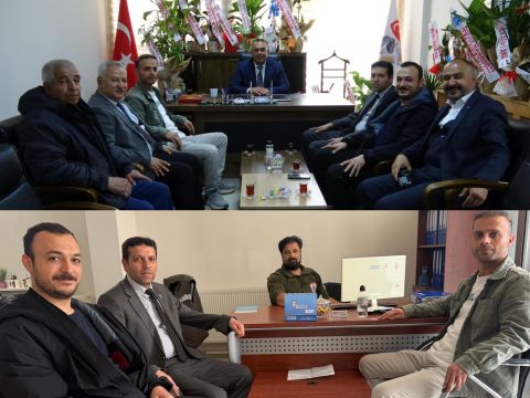 ERZİNCAN DSYB YENİ YÖNETİM KURULUNA HAYIRLI OLSUN ZİYARETİNDE BULUNDUK