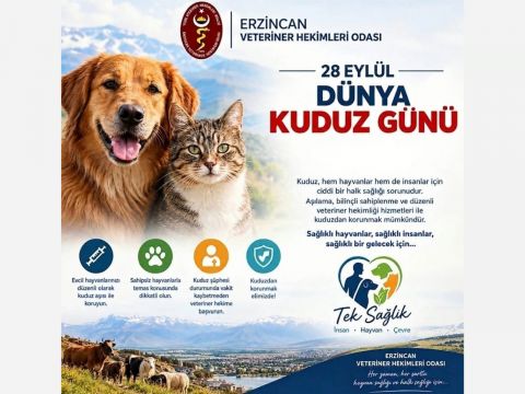 28 EYLÜL DÜNYA KUDUZ GÜNÜ