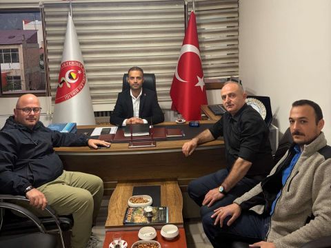 İŞ İNSANI SAYIN AHMET KARGI'DAN HAYIRLI OLSUN ZİYARETİ