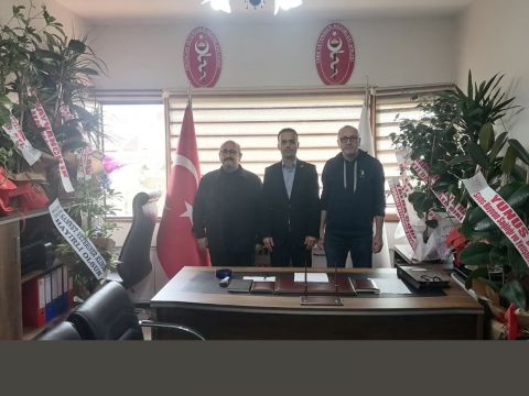 İL TARIM VE ORMAN MÜDÜR YRD. SN.ÖZCAN TEKİN VE GIDA VE YEM ŞUBE MÜDÜRÜ SN.EYÜP AYTAÇ'TAN ZİYARET