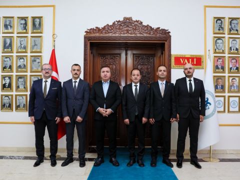 ERZİNCAN VALİMİZ SAYIN HAMZA AYDOĞDU'YU ZİYARETTE BULUNDUK